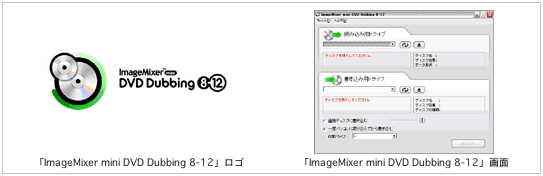 「ImageMixer mini DVD Dubbing 8-12」イメージ
